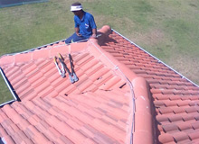 Advanced Lightning Protection - Air termination system on roof
